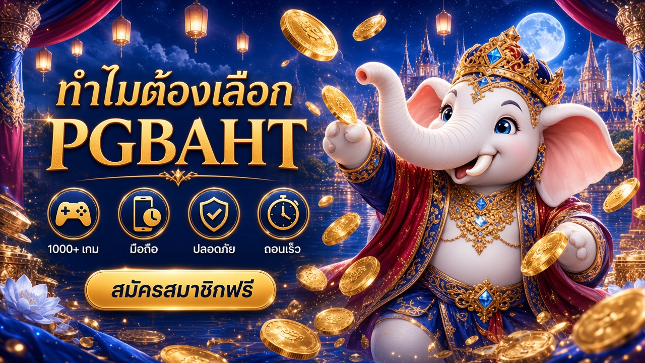 ทำไมต้องเลือก PGBAHT